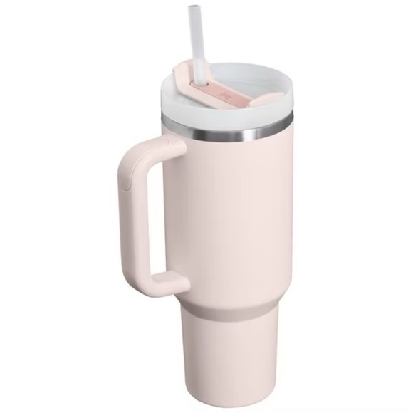 Stanley 40 oz Stainless Steel H2.0 FlowState Quencher Tumbler::NWT::ROSE QUARTZ: - Picture 2 of 4
